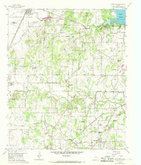 Colleyville 1959 topographic map thumbnail