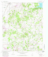Colleyville 1959 topographic map thumbnail