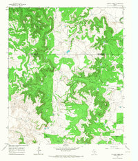 Collins Creek 1965 topographic map thumbnail