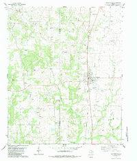 Collinsville 1982 topographic map thumbnail