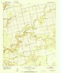 Colorado City SE 1950 topographic map thumbnail