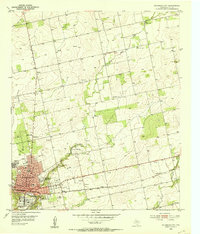 Colorado City 1952 topographic map thumbnail