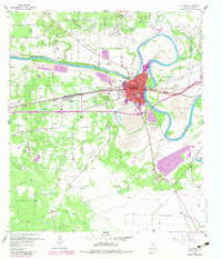 Columbus 1957 topographic map thumbnail