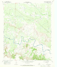 Colwell Creek 1966 topographic map thumbnail