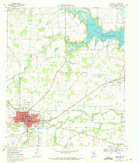 Comanche 1969 topographic map thumbnail