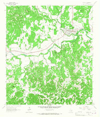 Comfort 1964 topographic map thumbnail