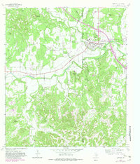 Comfort 1964 topographic map preview