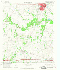 Commerce South 1964 topographic map thumbnail