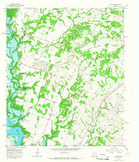 Comyn 1965 topographic map thumbnail