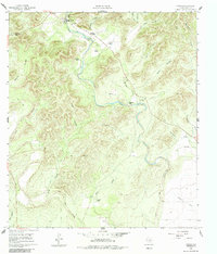 Concan 1960 topographic map thumbnail