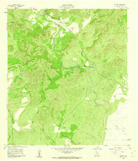 Concan 1960 topographic map thumbnail