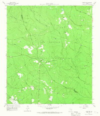 Conroe NE 1959 topographic map thumbnail
