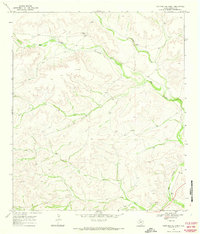 Continental Ranch 1969 topographic map thumbnail