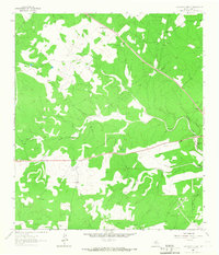 Contrary Creek 1964 topographic map thumbnail