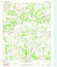 Cookville 1965 topographic map thumbnail
