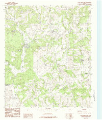 Coon Creek Lake 1984 topographic map thumbnail