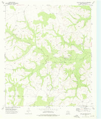Coon Dive Draw NW 1973 topographic map thumbnail