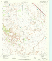 Cooper Creek 1969 topographic map thumbnail