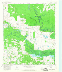 Coopers Chapel 1965 topographic map thumbnail