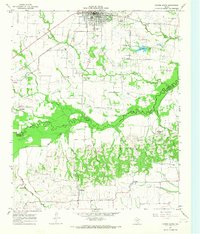 Cooper South 1964 topographic map thumbnail