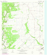 Cordele 1964 topographic map preview