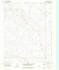 Corlena NW 1973 topographic map thumbnail