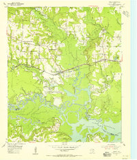 Corley 1955 topographic map thumbnail