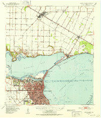 Corpus Christi 1951 topographic map thumbnail