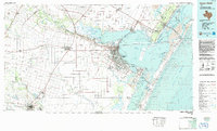 Corpus Christi 1984 topographic map thumbnail