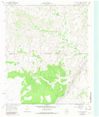 Cottonwood Camp 1967 topographic map thumbnail