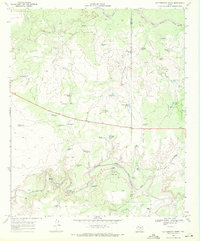 Cottonwood Creek 1969 topographic map thumbnail