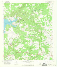 Council Creek 1967 topographic map thumbnail