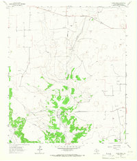 Coupe Ranch 1964 topographic map thumbnail