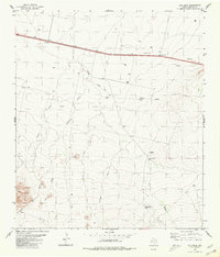 Cox Draw 1980 topographic map thumbnail