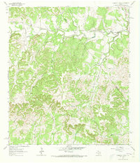 Crabapple Creek 1963 topographic map thumbnail