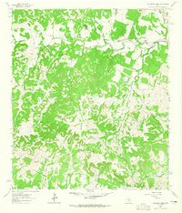 Crabapple Creek 1963 topographic map thumbnail