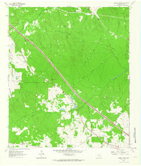 Crabbs Prairie 1963 topographic map thumbnail