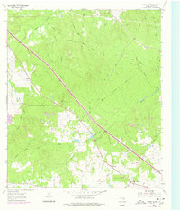 Crabbs Prairie 1963 topographic map thumbnail