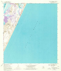 Crane Islands SW 1968 topographic map preview