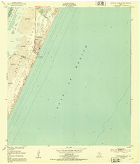 Crane Islands SW 1951 topographic map thumbnail