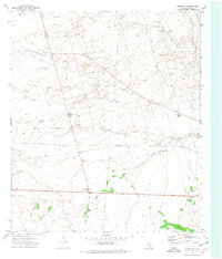 Crane NW 1974 topographic map thumbnail