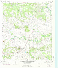 Cranfills Gap 1956 topographic map thumbnail