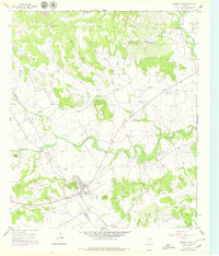 Cranfills Gap 1956 topographic map thumbnail