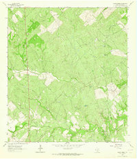 Crater Ridge 1963 topographic map thumbnail