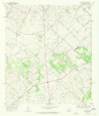 Creedmoor 1968 topographic map thumbnail