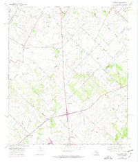 Creedmoor 1968 topographic map thumbnail
