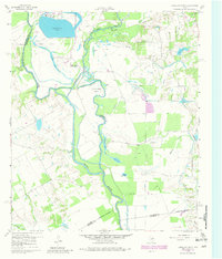 Creslenn Ranch 1960 topographic map thumbnail