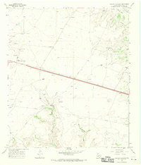 Crockett Heights 1967 topographic map thumbnail