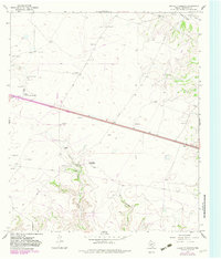 Crockett Heights 1967 topographic map thumbnail