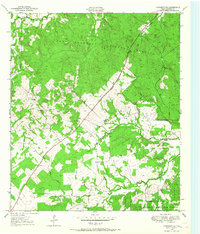Crockett NE 1950 topographic map thumbnail